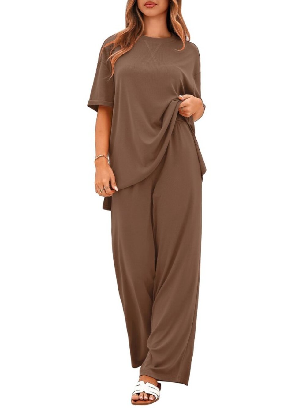 Two Piece Sets For Women Vacation Oversized Loungewear Outfits